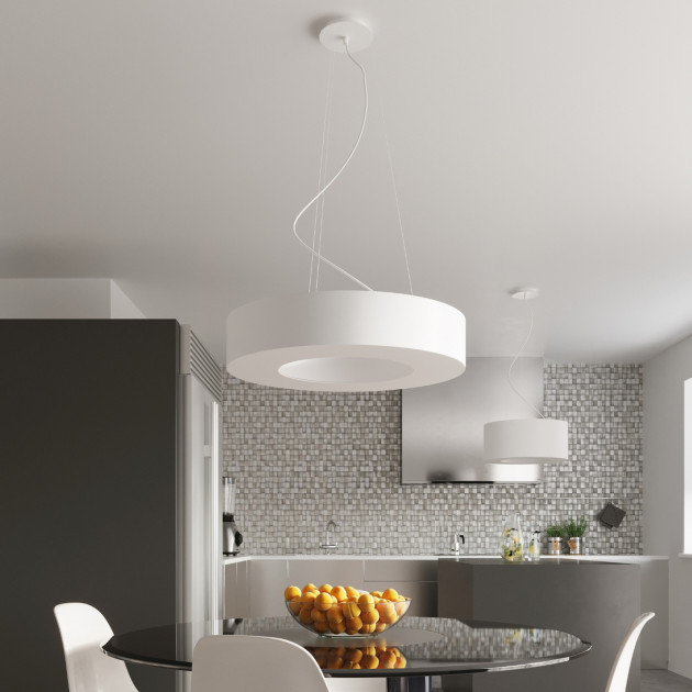 Lustre Novena SLIM 50 blanc