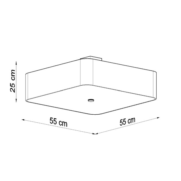 Plafonnier Lineaeon 55 blanc
