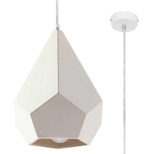 Lampe pendante en céramique Elyna