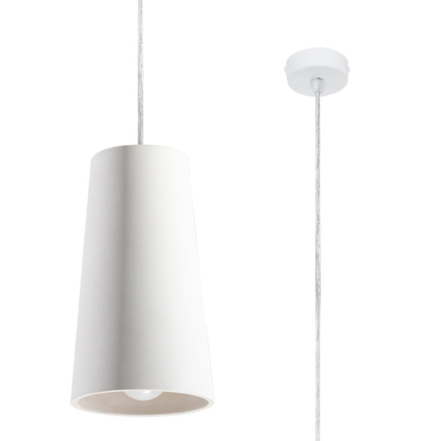 Lampe pendante en céramique Coraais