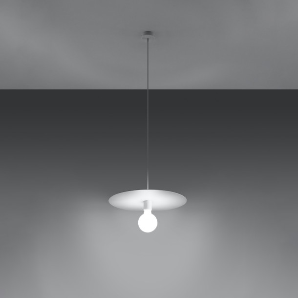 Lampe suspendue Veraiara blanc