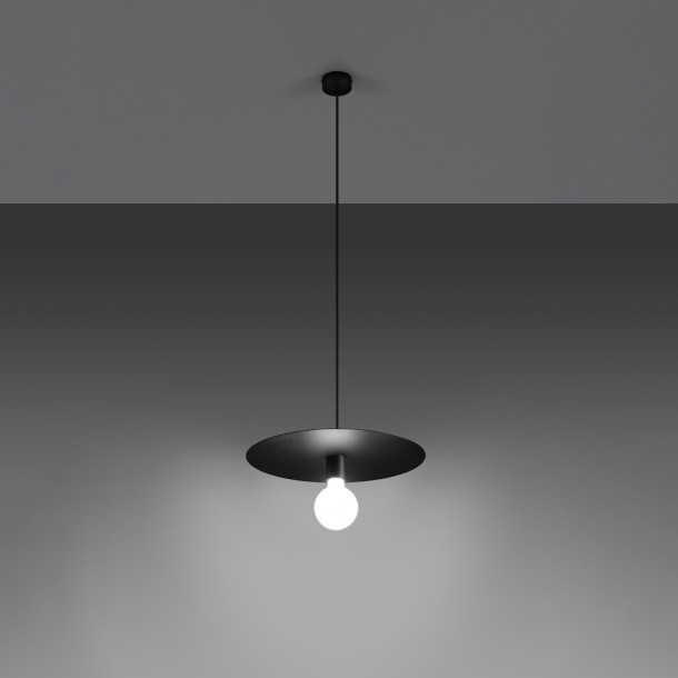 Lampe pendante Veraiara noir