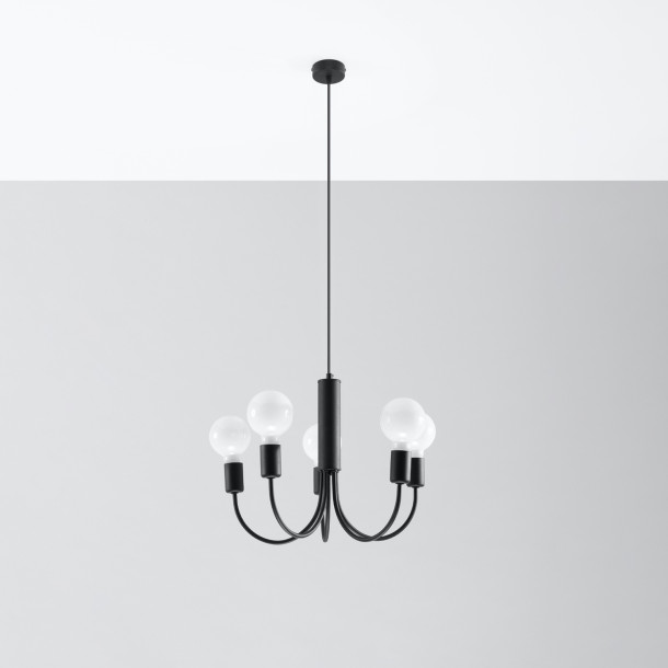 Lustre Coraear 5 noir
