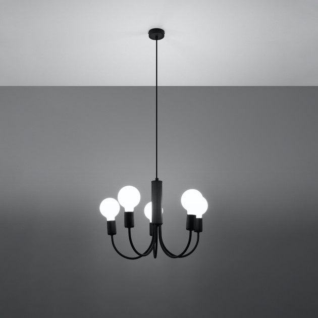 Lustre Coraear 5 noir