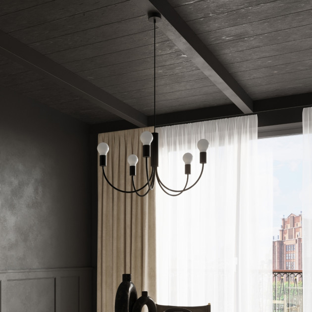 Lustre Coraear 5 noir