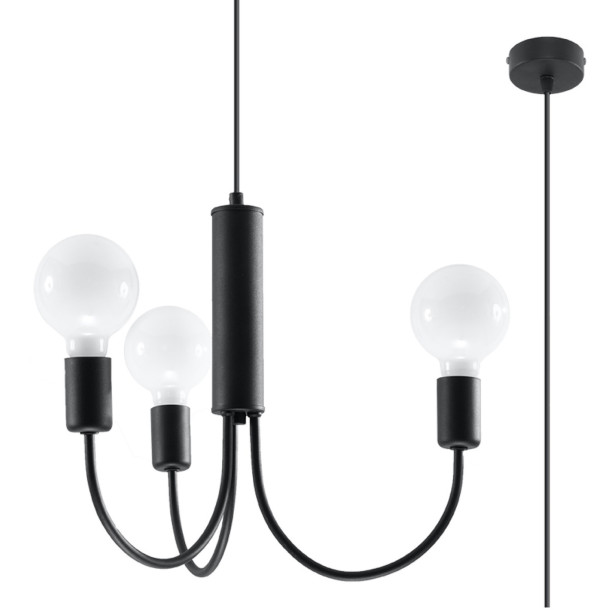 Lustre Coraear 3 noir