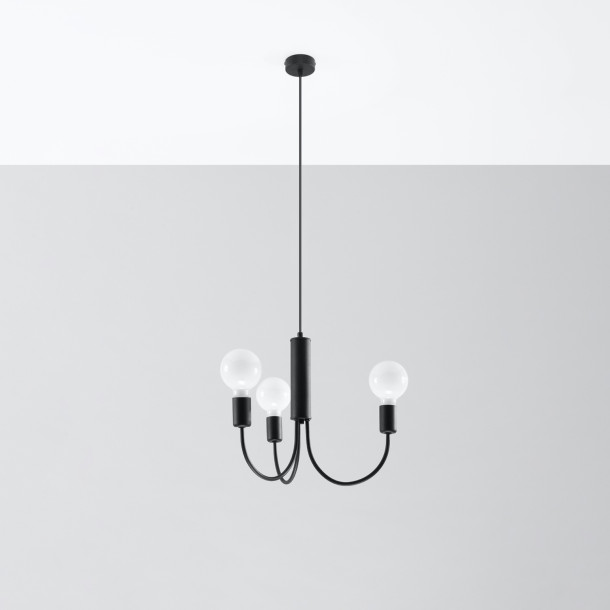 Lustre Coraear 3 noir