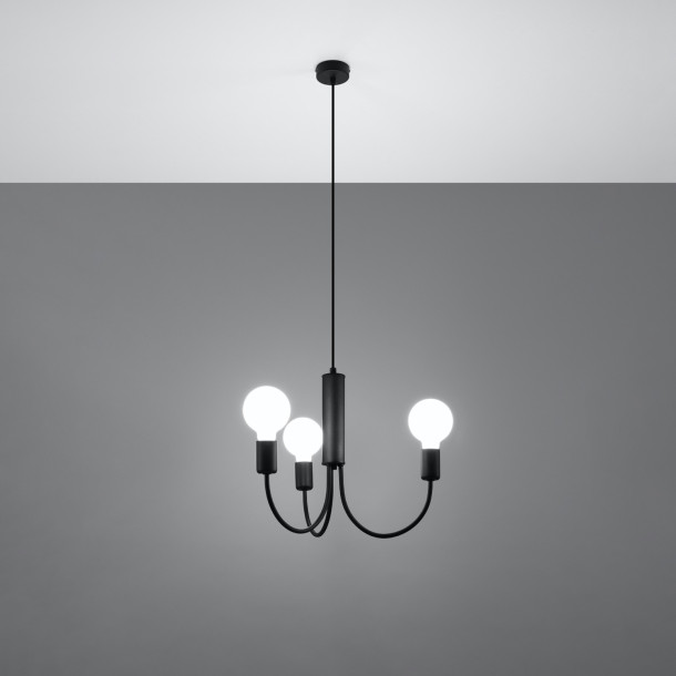 Lustre Coraear 3 noir