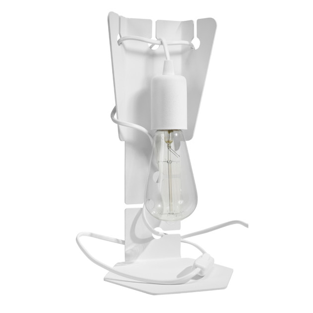 Lampe de table Zenaaeea blanc