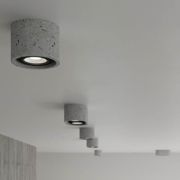 Plafonnier Eliana 1 béton