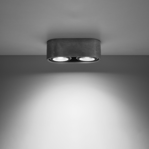 Plafonnier Eliana 2 béton