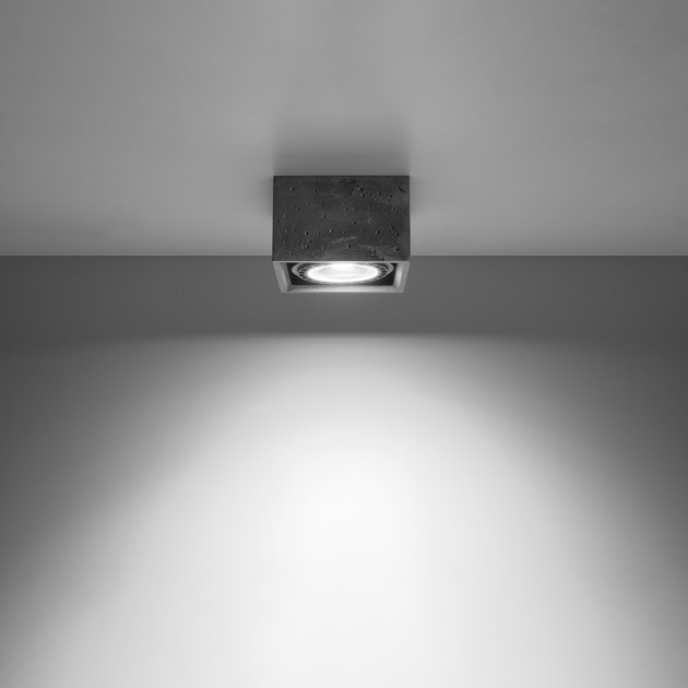 Plafonnier Coraaear 1 béton