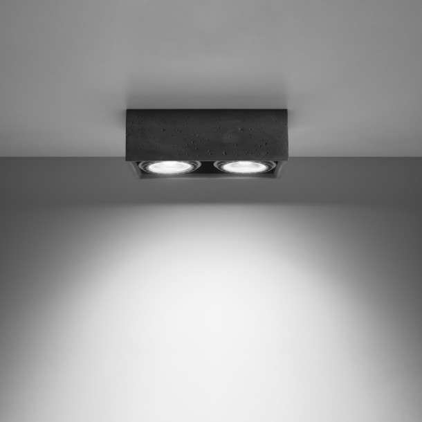 Plafonnier Coraaear 2 béton