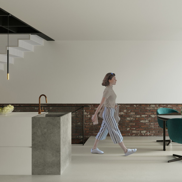 Lampe suspendue Solyon 3L noir/doré