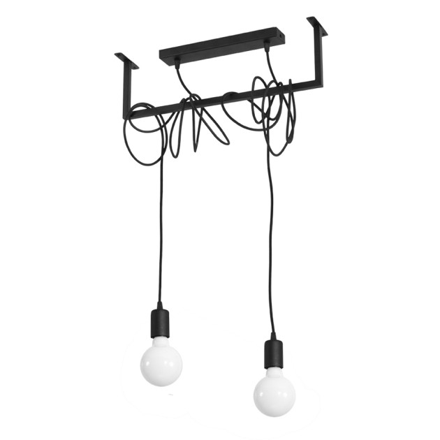 Lustre Luxeoon 2 noir