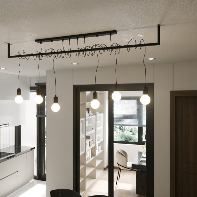 Lustre Luxeoon 2 noir