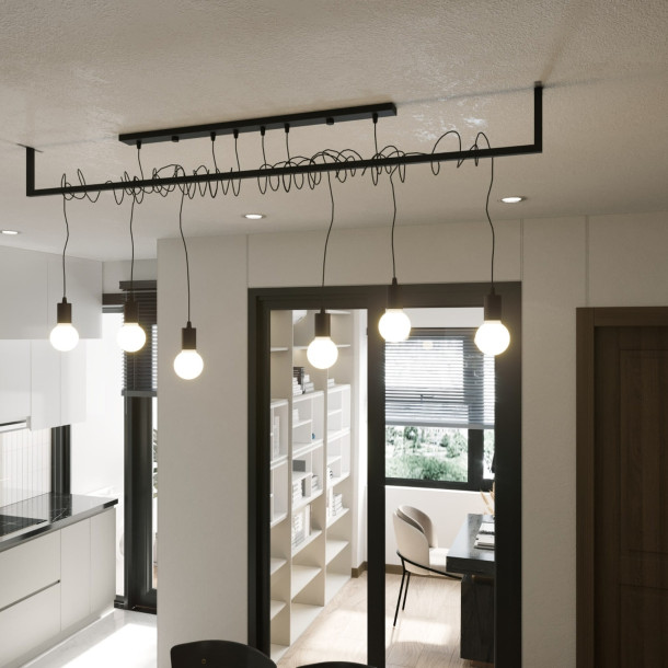 Lustre Luxeoon 2 noir