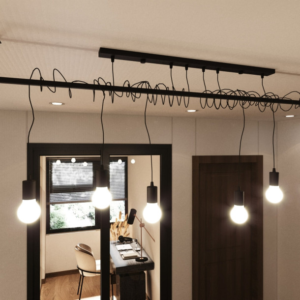 Lustre Luxeoon 2 noir