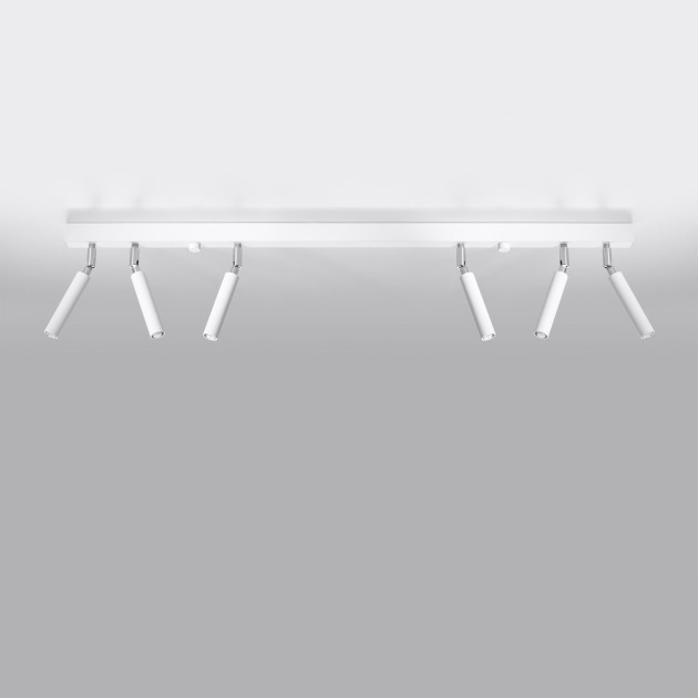 Plafonnier Zenaion 6 blanc