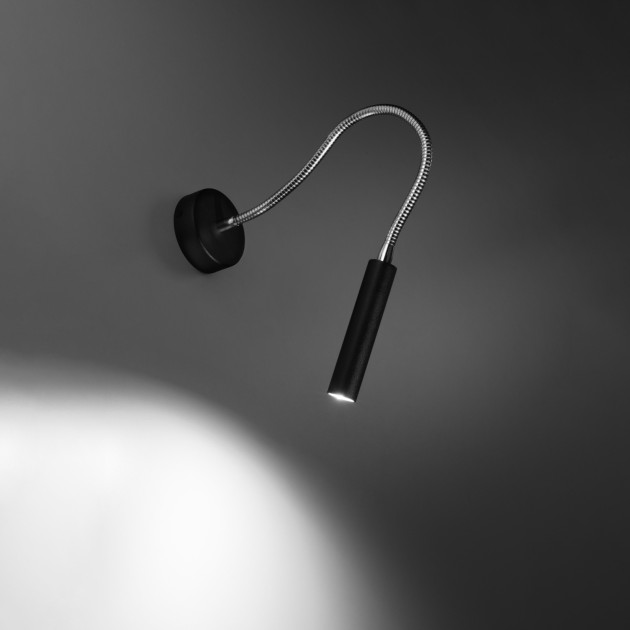 Applique Lumiais noir