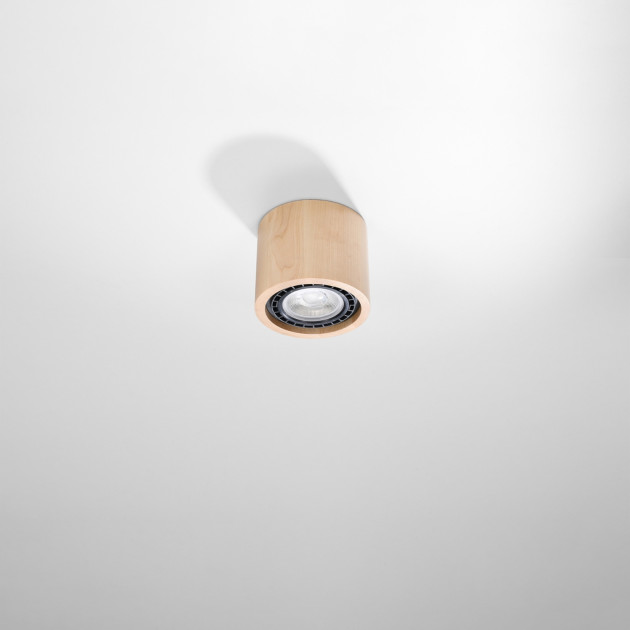 Plafond Eliana 1 bois naturel