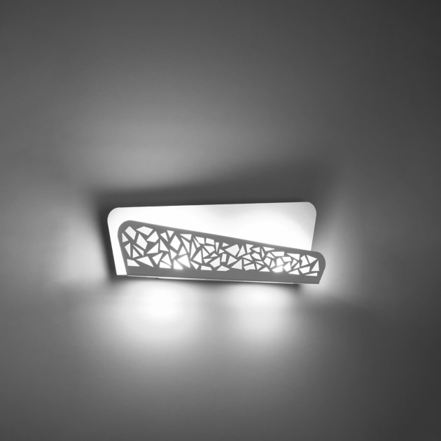 Applique Soliea blanc
