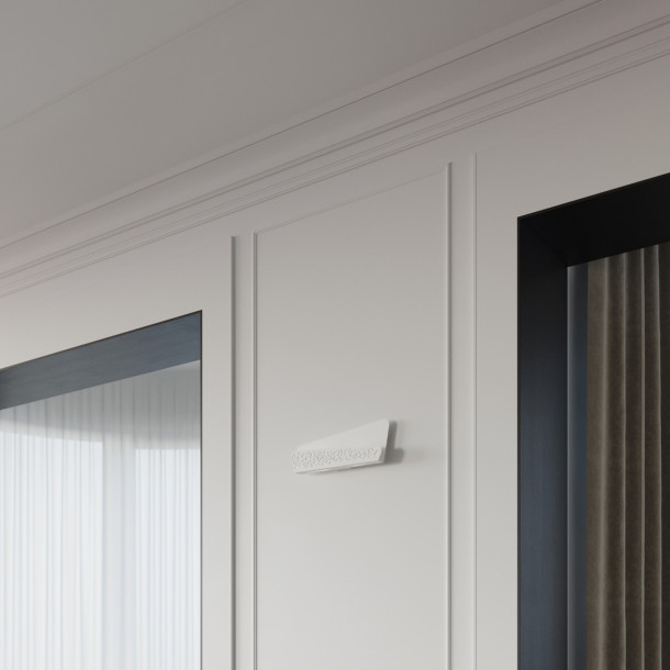 Applique Soliea blanc