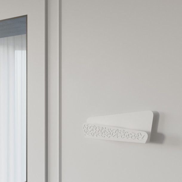 Applique Soliea blanc
