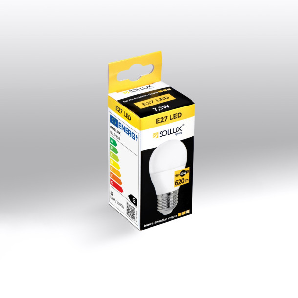 Ampoule LED E27 3000K 7,5W 620lm