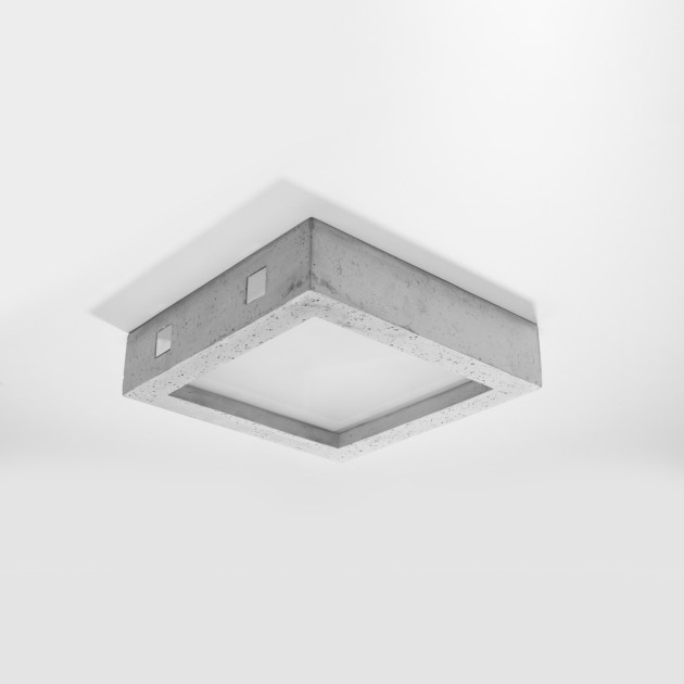 Plafonnier Lumela béton