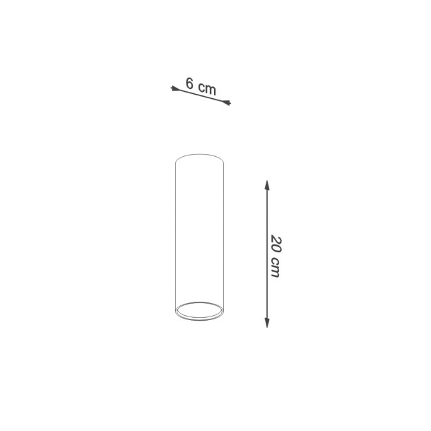 Plafonnier Noraaena 20 noir