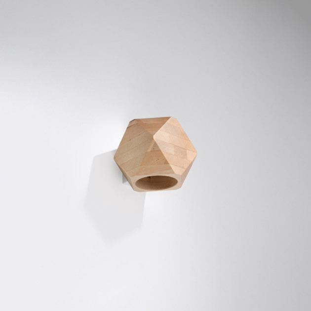 Applique Oryen bois naturel