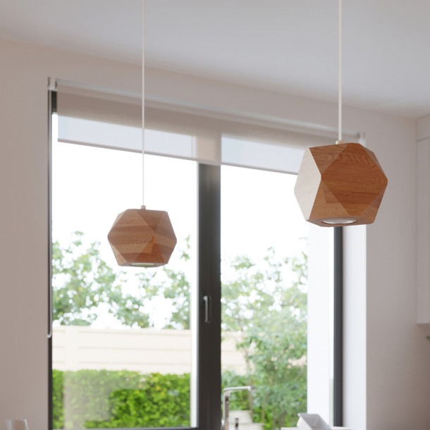 Applique Oryen bois naturel