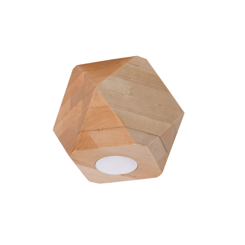 Plafonnier Oryen 1 bois naturel