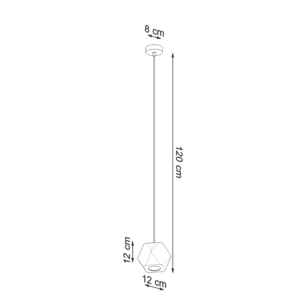 Lampe pendante Oryen bois naturel