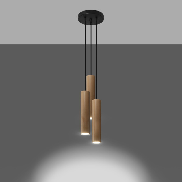 Lampe suspendue Elyaiais 3P