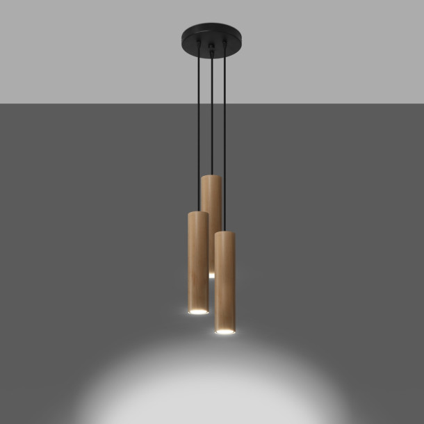 Lampe suspendue Elyaiais 3P