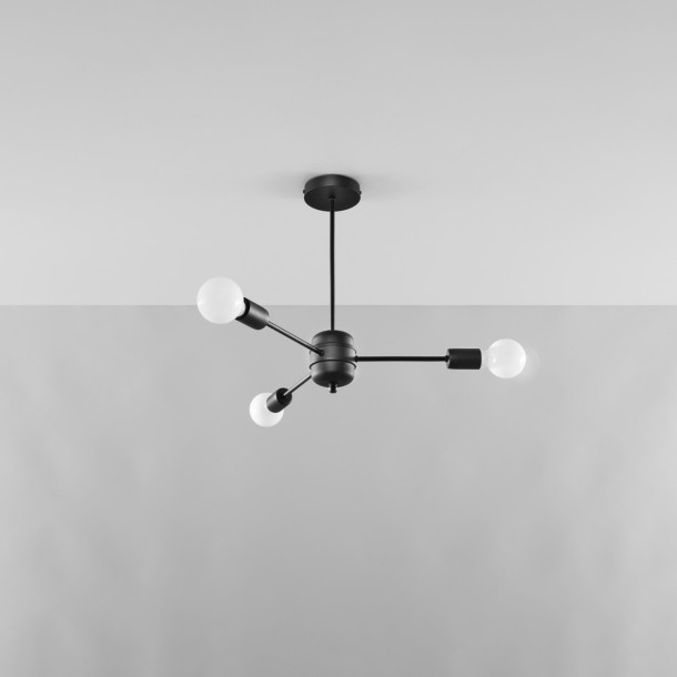 Lustre Lumeen 3 noir