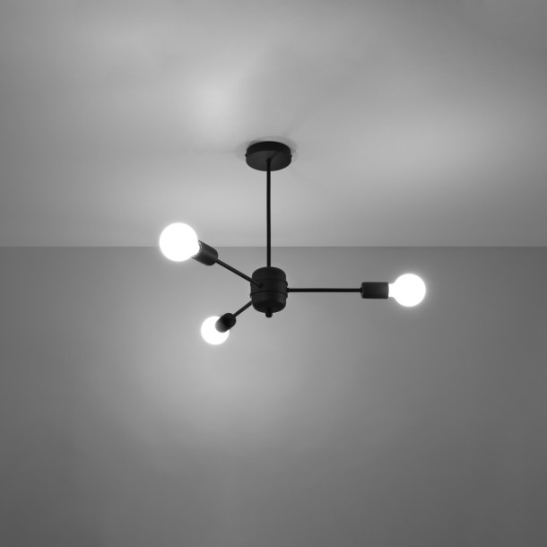 Lustre Lumeen 3 noir