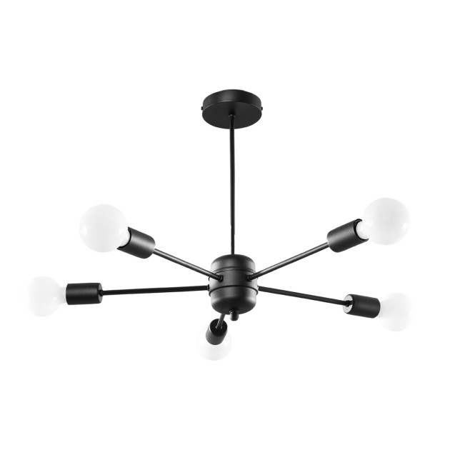 Lustre Lumeen 5 noir