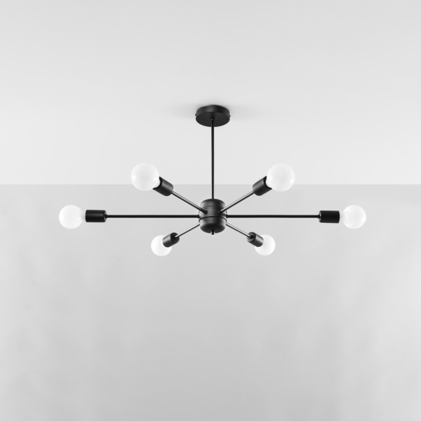 Lustre Lumeen 6 noir