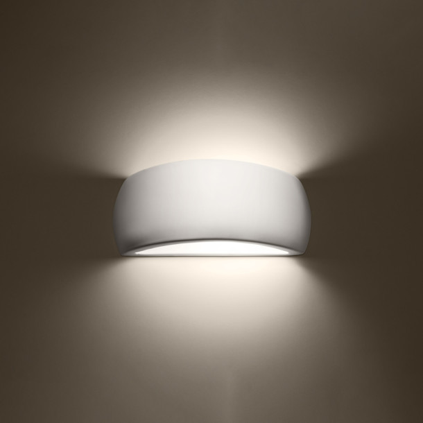 Applique vernie Velyor blanc brillant