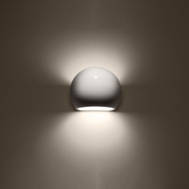 Applique vernie Luxeiala blanc brillant