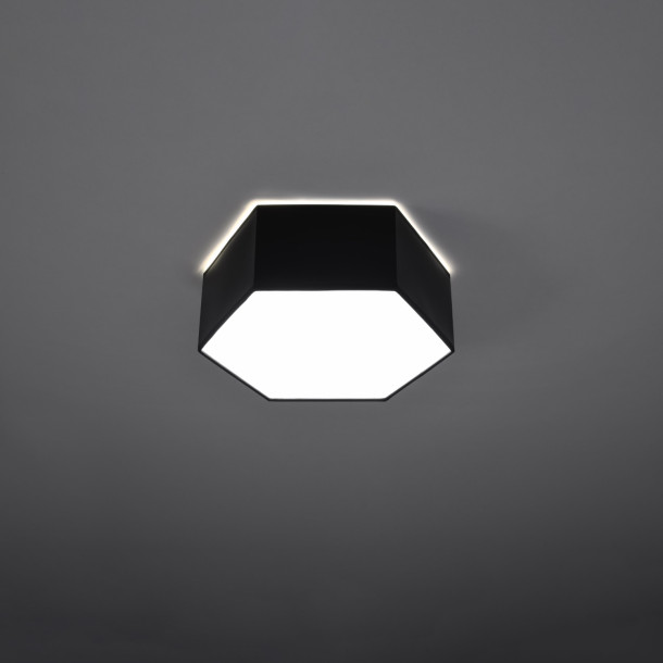 Plafonnier Veraiala 11 noir