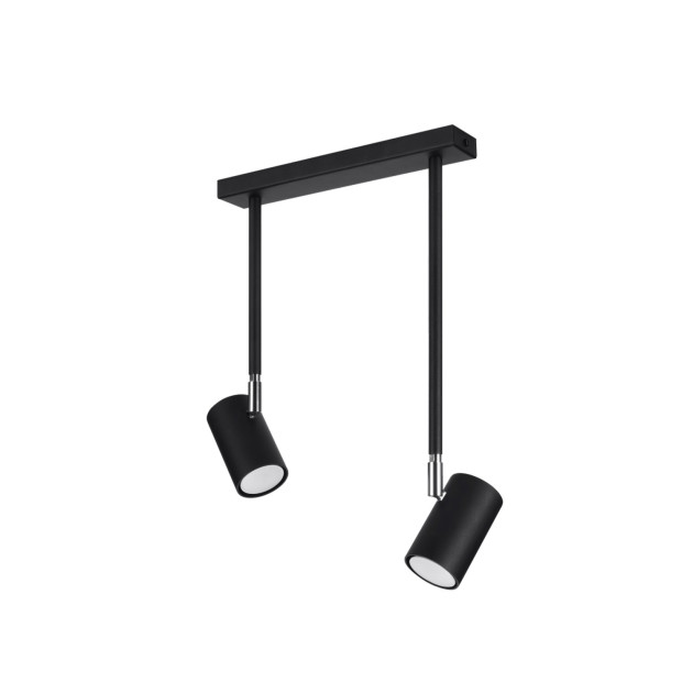 Plafonnier Velola 2 noir