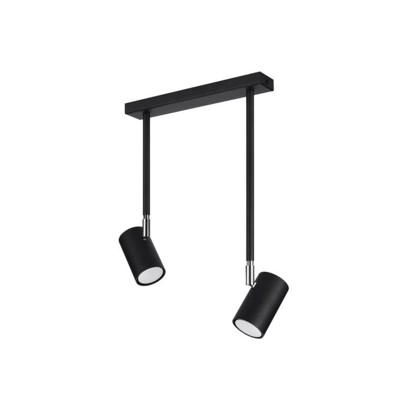Plafonnier Velola 2 noir