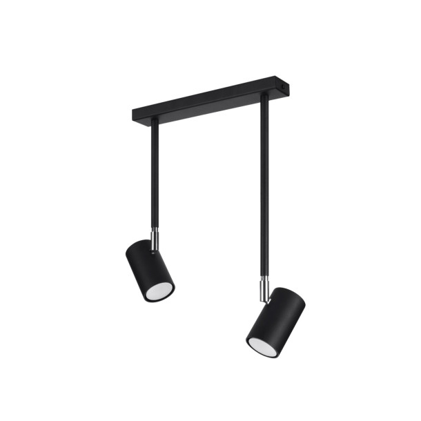Plafonnier Velola 2 noir