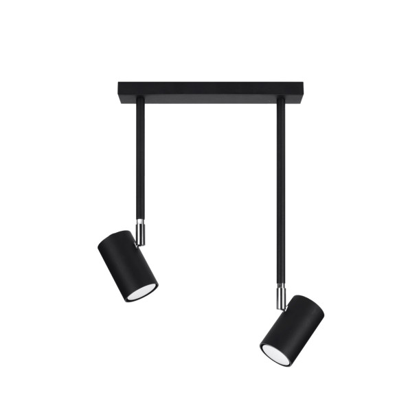 Plafonnier Velola 2 noir