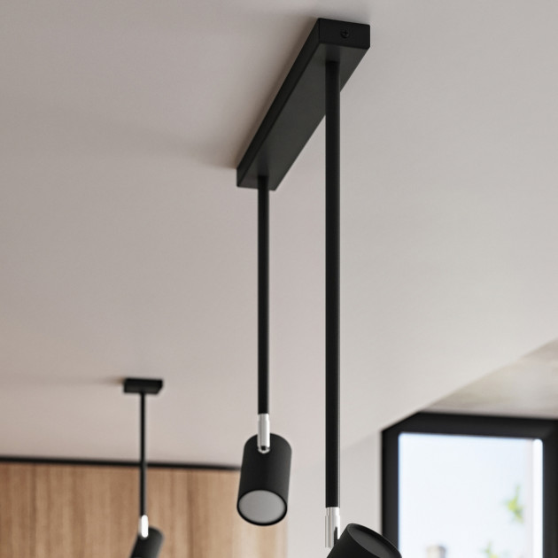 Plafonnier Velola 2 noir
