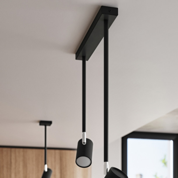 Plafonnier Velola 2 noir